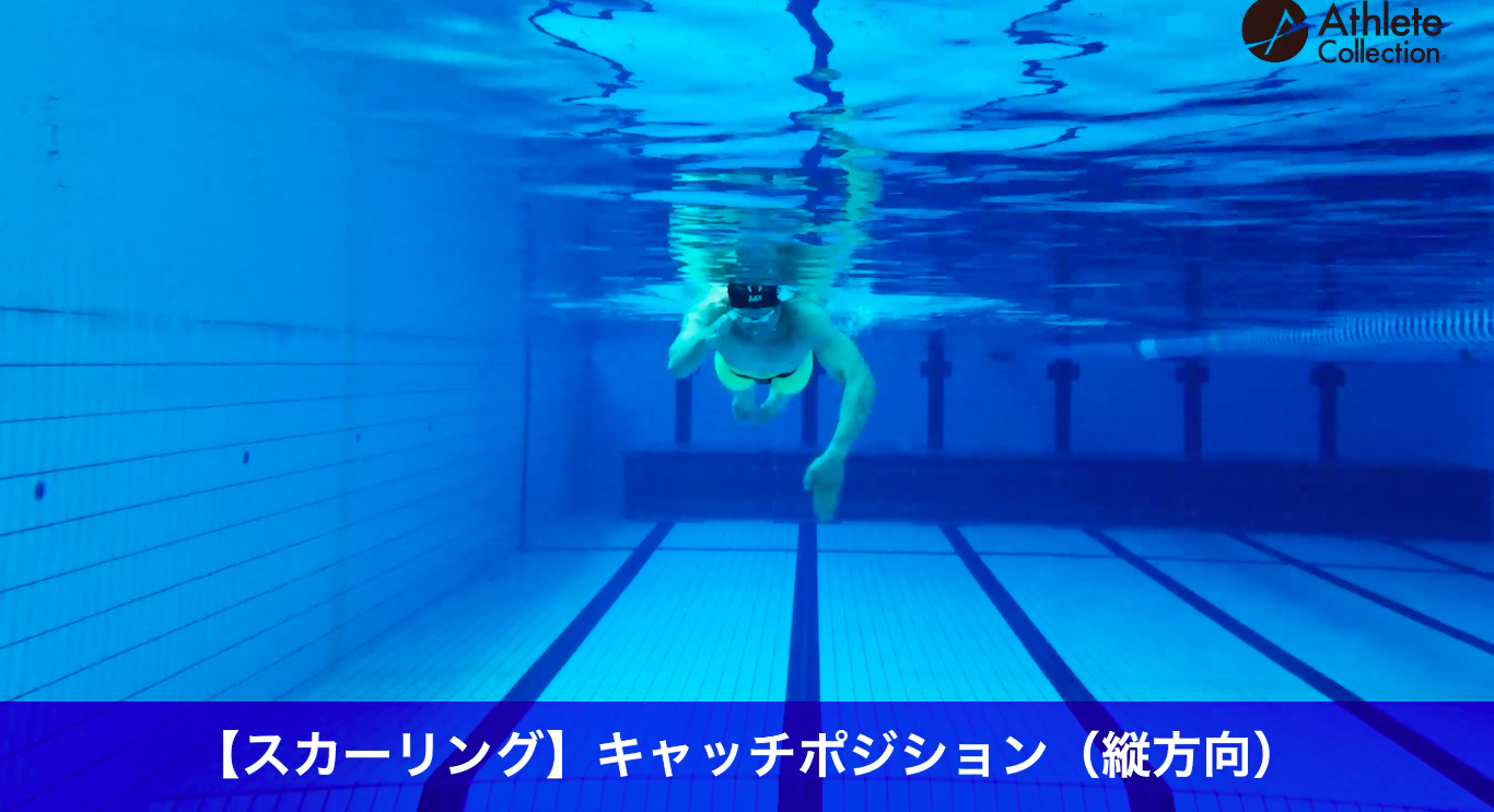 水をしっかり捉えよう 2 縦のスカーリング キャッチポジション アスリートコレクション 水をしっかり捉えよう 2 縦のスカーリング キャッチポジション アスリートコレクション