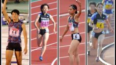 【サポート選手契約】駿河台大学陸上部４選手の写真