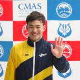 日本代表「フィンスイマー」富山周祐